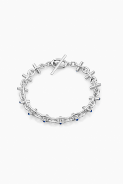 Elaya Chain Bracelet with 26 Sapphires